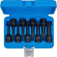 BGS Kraft-Biteinsatz-Set, Innenvielzahn M4-16, 12,5 (1/2), 9-tlg.