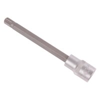 BGS Steckschlüssel Biteinsatz M10 Steck Nuss 140 mm lang, 1/2 Zoll