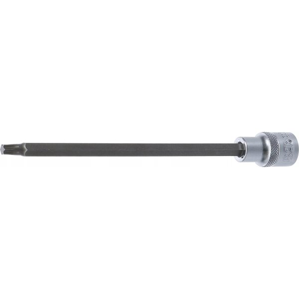 BGS Bit-Einsatz | Länge 200 mm | Antrieb Innenvierkant 12,5 mm (1/2") | T-Profil (für Torx) T40