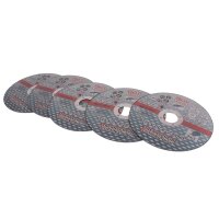 BGS Trennscheiben für Edelstahl | Ø 125x1,0x22,2mm | 5-tlg.