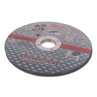 BGS Trennscheiben für Edelstahl | Ø 125x1,0x22,2mm | 5-tlg.