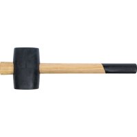 BGS DIY Gummihammer | Kopf-Ø 65 mm | 500 g