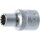 BGS Steckschlüssel Einsatz 9 mm Vielzahn Zoll Torx Werkzeug 6-Kant 12-Kant Nuss 1/2"