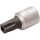 BGS Bit-Einsatz 6,3 (1/4), TS-Profil mit Bohrung, TS40