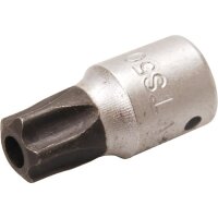 BGS Bit-Einsatz 6,3 (1/4), TS-Profil mit Bohrung, TS50