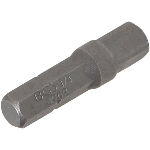 BGS Adapter für 6,3 (1/4) Bits, 4-kant auf 6-kant, 30 mm