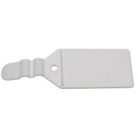 BGS Kunststoff Nachrüstfahne 40 x 27 mm mit Anlegesteg