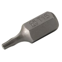 BGS T-Profil Bit ohne Bohrung, 30 mm lang, T15, 10 (3/8)