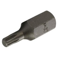 BGS Innenvielzahn-Bit, 30 mm lang, M5, 10 (3/8)