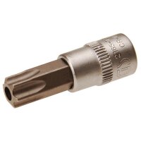 BGS Bit-Einsatz, 6,3 (1/4), T-Profil mit Bohrung, T50