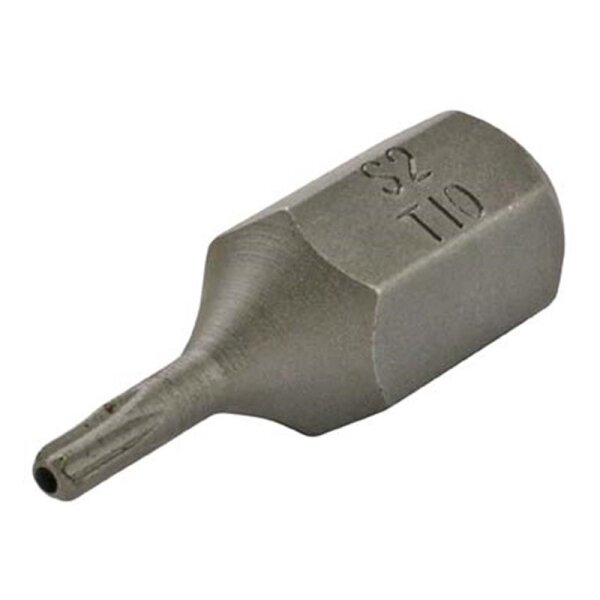 BGS T-Profil-Bit, mit Bohrung, 30 mm lang, T10, 10 (3/8)