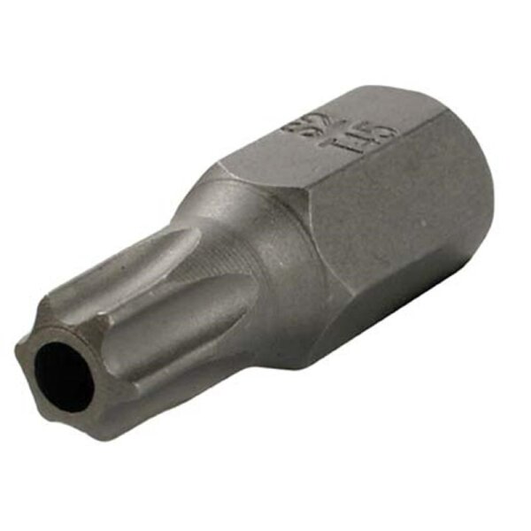 BGS T-Profil-Bit, mit Bohrung, 30 mm lang, T45, 10 (3/8)