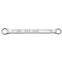 BGS Doppel-Ringschlüssel, extra flach, 6 x 7 mm