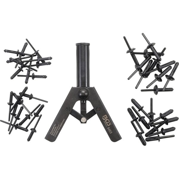 Kunststoffnieten für Satz 8463, 5,0 x 15,8 mm, 10-tlg.
