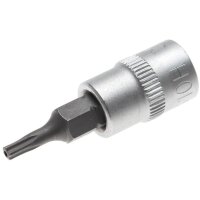 BGS Bit-Einsatz 6,3 (1/4), TS-Profil mit Bohrung, TS10x38 mm