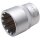 BGS Steckschlüssel-Einsatz "Gear Lock", 10 (3/8), 11 mm