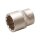 BGS Steckschlüssel-Einsatz, 6,3 (1/4), 12-kant, 14 mm