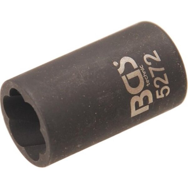 BGS Spezial-Steckschlüsseleinsatz / Schraubenausdreher, 10 (3/8), 12 mm