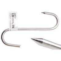 Fleischerhaken, 120 mm, INOX