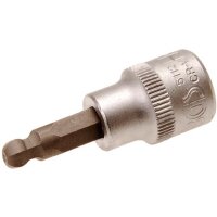 BGS Bit-Einsatz, 5 mm Innensechskant, 10 (3/8), mit...