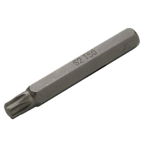 BGS T-Profil Bit ohne Bohrung, 75 mm lang, T50, 10 (3/8)