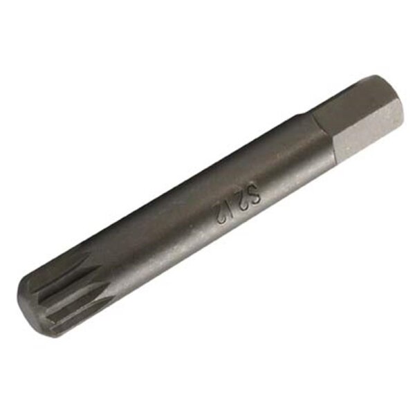 BGS Innenvielzahn-Bit, 75 mm lang, M12, 10 (3/8)