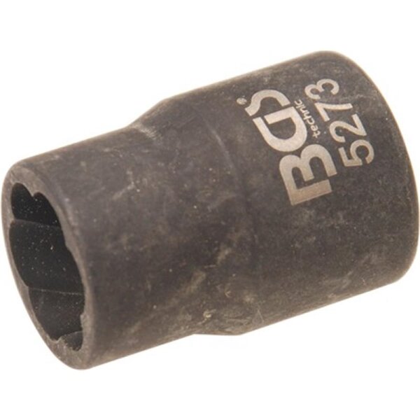 BGS Spezial-Steckschlüsseleinsatz / Schraubenausdreher, 10 (3/8), 13 mm