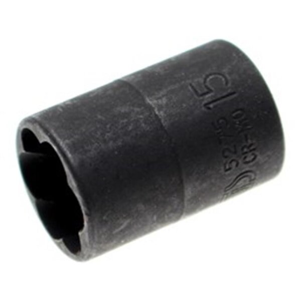 BGS Spezial-Steckschlüsseleinsatz / Schraubenausdreher, 10 (3/8), 15 mm