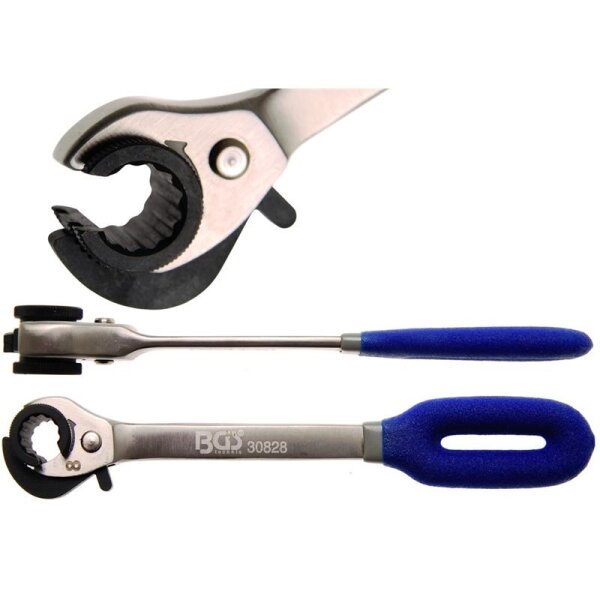 BGS Ratschen-Ringschlüssel, offen, 8 mm