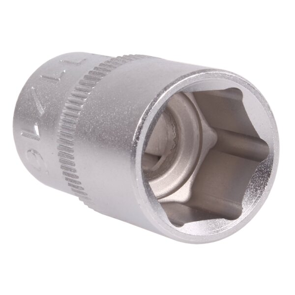 BGS Steckschlüssel-Einsatz Sechskant | Antrieb Innenvierkant 12,5 mm (1/2") | SW 11/16"