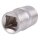 BGS Steckschlüssel-Einsatz Sechskant | Antrieb Innenvierkant 12,5 mm (1/2") | SW 11/16"