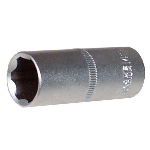 BGS Steckschlüssel-Einsatz 6,3 (1/4), Super Lock, tief, 14 mm