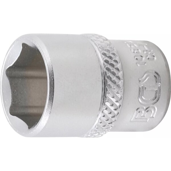 BGS Steckschlüssel-Einsatz Sechskant | Antrieb Innenvierkant 6,3 mm (1/4") | SW 1/2"