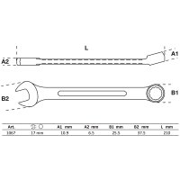BGS Maul-Ringschlüssel | SW 17mm