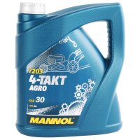 MANNOL 4-TAKT AGRO SAE 30, 4L