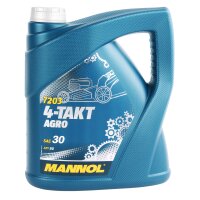 MANNOL 4-TAKT AGRO SAE 30, 4L