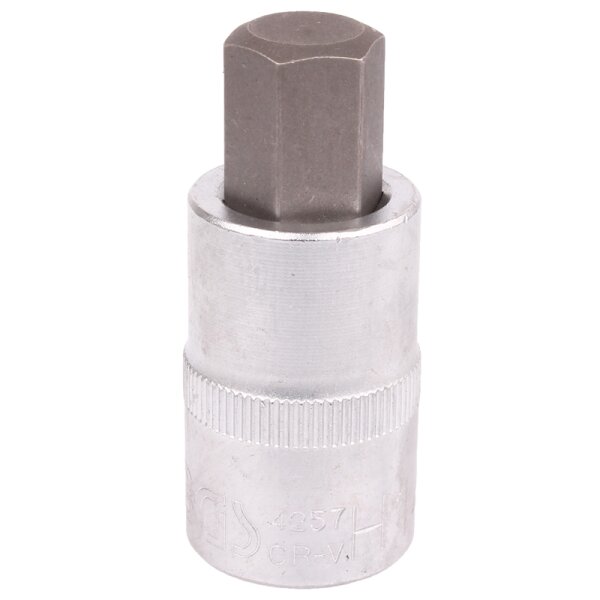 BGS Bit-Einsatz, Innen-6-Kant, 12,5 (1/2), 53 mm lang, 14 mm