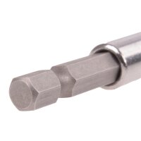 BGS Magnetischer Bithalter | Abtrieb Außensechskant 6,3 mm (1/4") | 60 mm