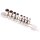Steckschlüssel-Einsätze, 1/4", 4-13 mm, 8-tlg., INOX