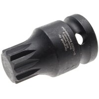 BGS Kraft-Biteinsatz, Innenvielzahn, M18, 12,5 (1/2), 40 mm
