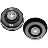 BGS Ölfilterkappe 76 mm x 8-kant
