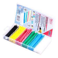 BGS Schrumpfschlauch-Sortiment | farbig | 100-tlg.