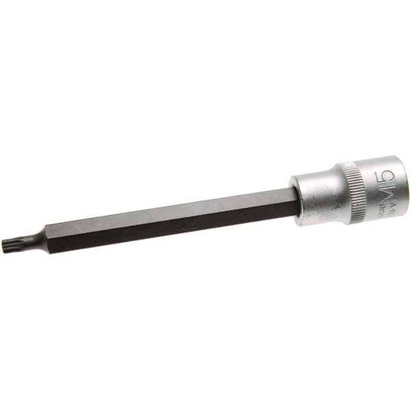 BGS Bit-Einsatz, Innenvielzahn M5 x 140 mm, 12,5(1/2)