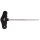 BGS T-Griff mit 6,3 (1/4) Aussenvierkant, 180 mm Länge