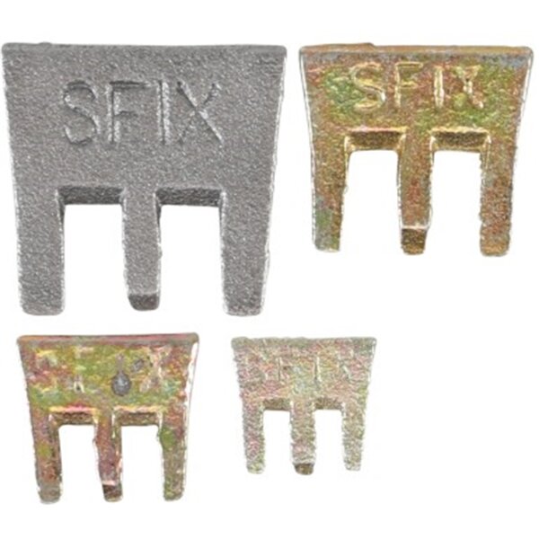 BGS DIY Krallenkeile-Sortiment | S-Fix | 4-tlg.