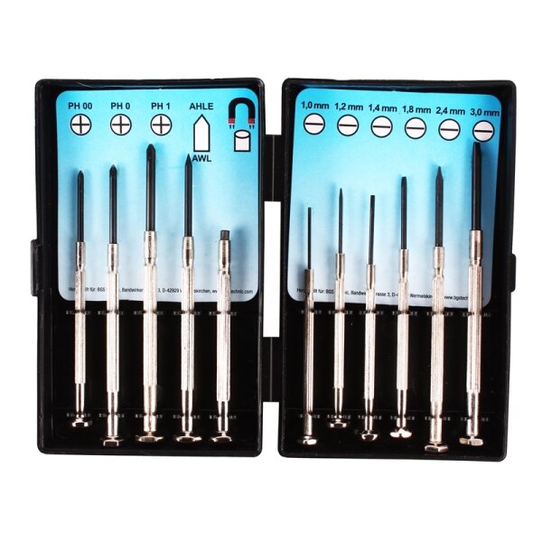 BGS DIY Feinmechaniker-Schraubendrehersatz, 11-tlg.