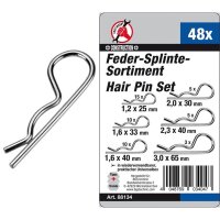 Feder-Splinte-Sortiment 48-tlg.