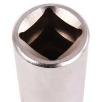 BGS Zündkerzen-Einsatz, matt verchromt, 12,5 (1/2) Antrieb, SW 16 mm