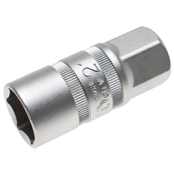 BGS Zündkerzen-Einsatz, mit Magnet, 12.5 (1/2) Antrieb, SW 21 mm