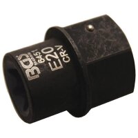 BGS E20 E-Profil Einsatz mit 30 mm 6-kant
